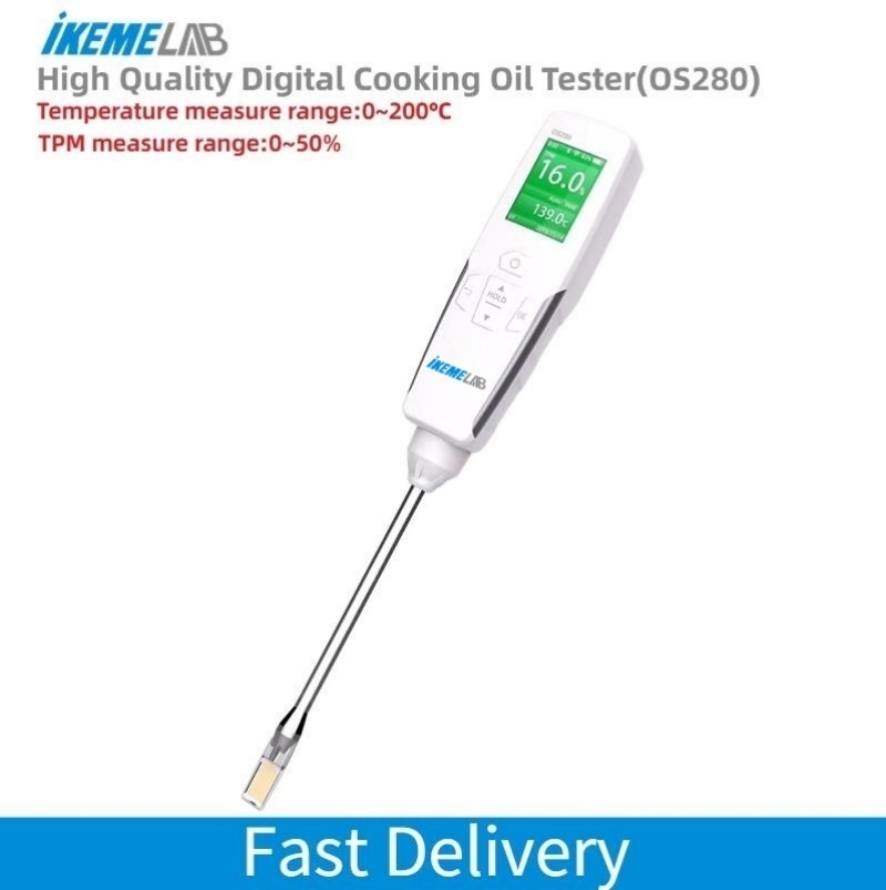 Test Instruments - เครื่องทดสอบน้ำมันปรุงอาหารในห้องปฏิบัติการ IKEME เครื่องมือทดสอบคุณภาพน้ำมันปรุงอาหาร อุปกรณ์ทดสอบและวิเคราะห์น้ำมันอาหาร เครื่องมือวัดค่า TPM