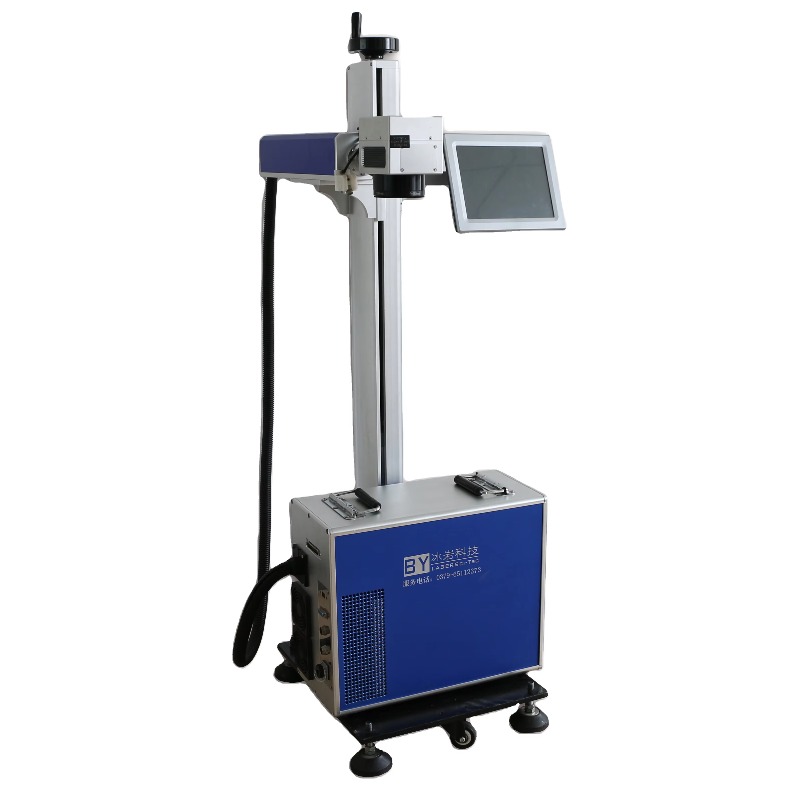 Fiber Laser Marking Machine 30W - เครื่องพิมพ์เลเซอร์แบบออนไลน์สำหรับท่อ PE HDPE PPR PVC และสายเคเบิล