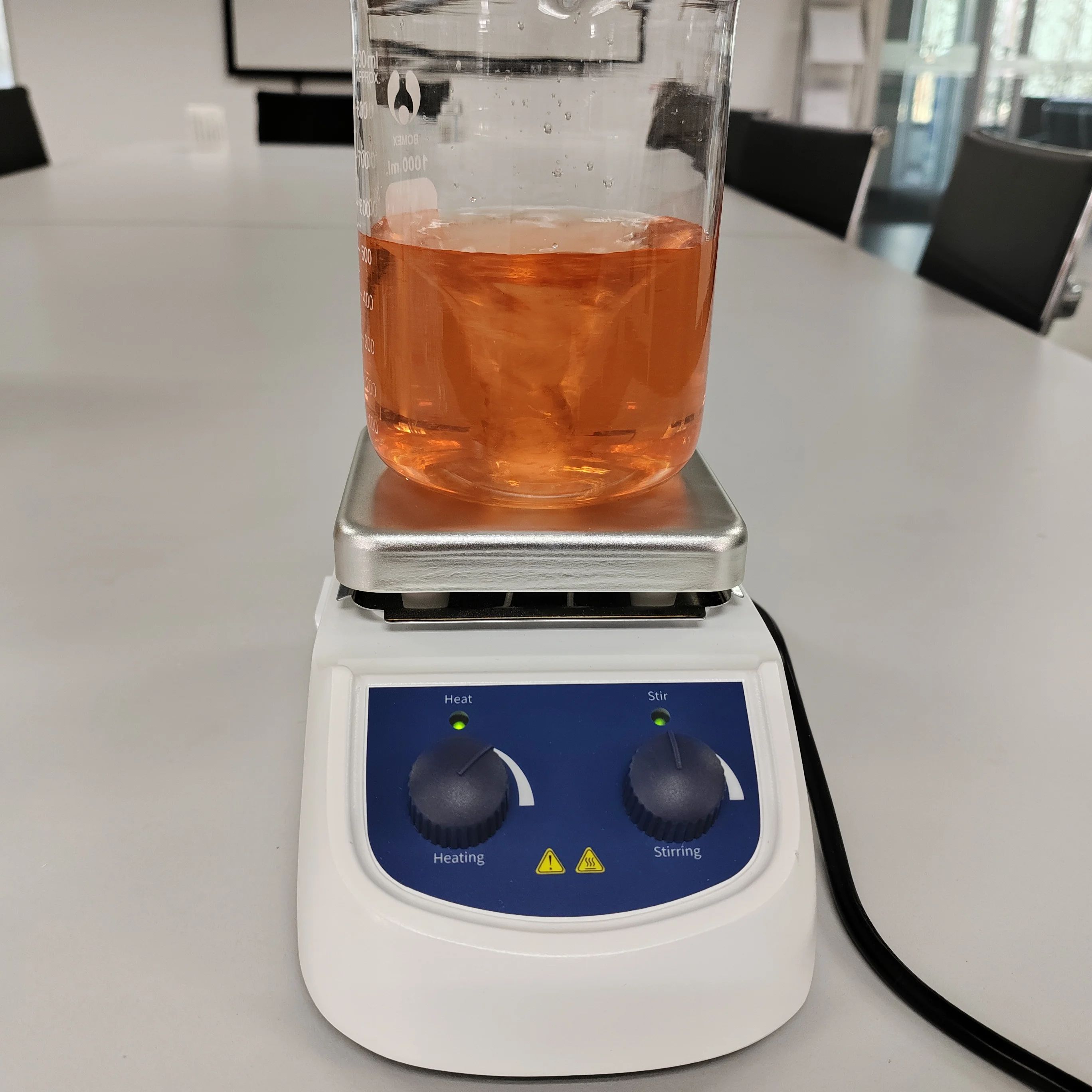 Lab Magnetic Stirrer Hot Plate - MS4-H380-E 5L เครื่องกวนสารแม่เหล็กพร้อมแผ่นทำความร้อน อุปกรณ์ทำความร้อนในห้องปฏิบัติการพร้อมแม่เหล็กสำหรับการวิจัยทางวิทยาศาสตร์