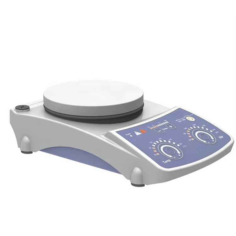 Lab Magnetic Stirrer Hot Plate - เครื่องกวนสารแม่เหล็กแบบตั้งโต๊ะพร้อมจอ LED จากโรงงานจีน