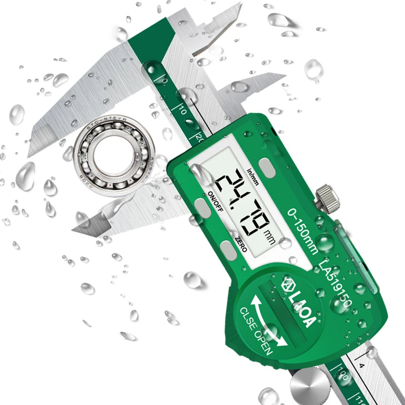 Digital Caliper 150Mm Stainless Steel - LAOA Digital Vernier Caliper 6 นิ้ว