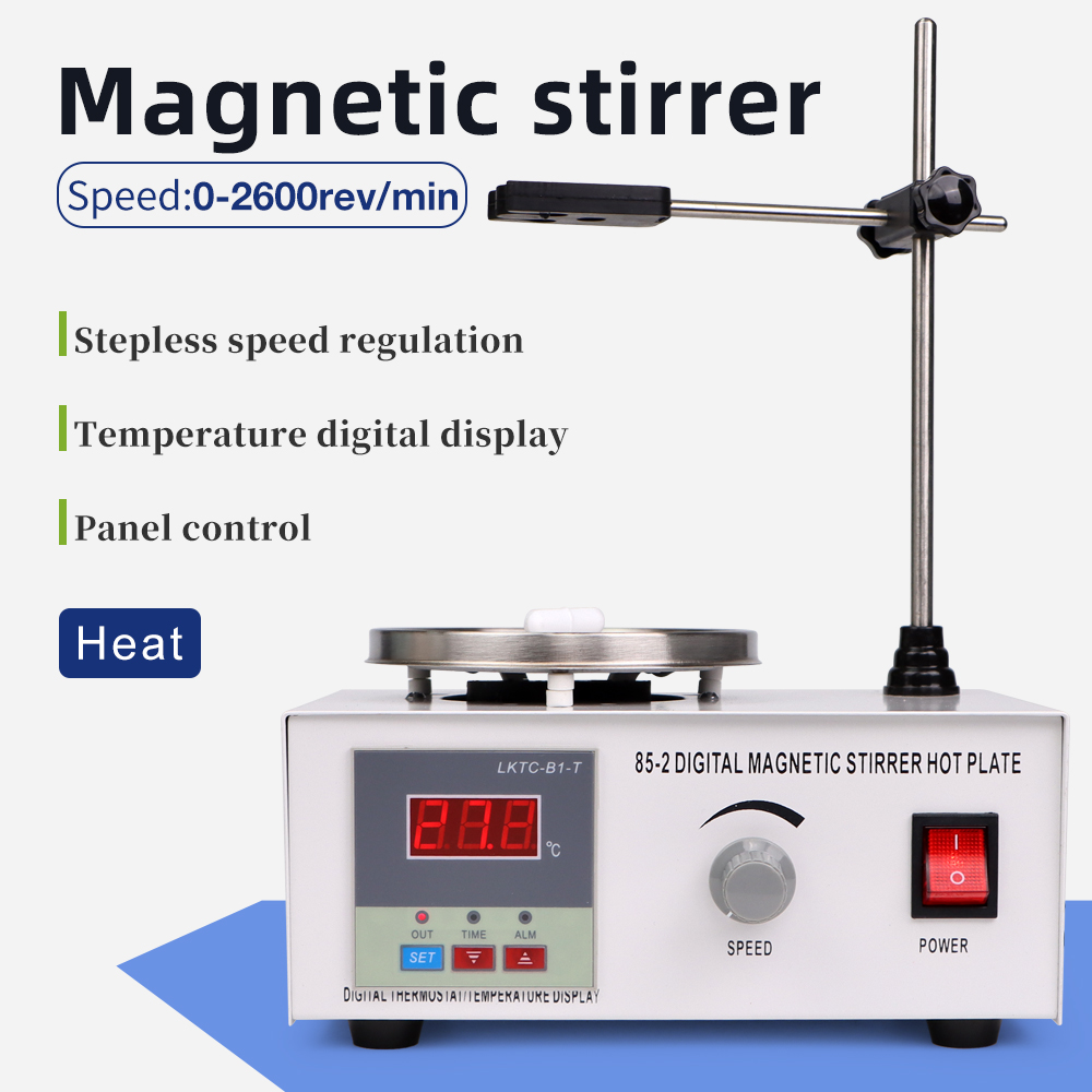 Lab Magnetic Stirrer Hot Plate - 1L Hotplate Magnetic Stirrer 85-2 คงที่อุณหภูมิผสม