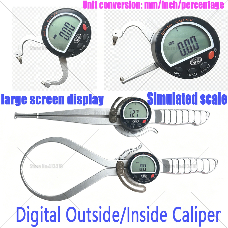 คาลิเปอร์ดิจิตอลภายนอก 0-6 นิ้ - Digital Caliper 150Mm Stainless Steel บทวิจารณ์และราคา