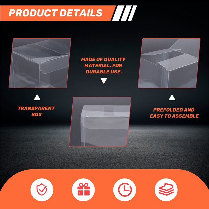 50 ชิ้นกล่องพลาสติกใสสำหรับของ - Packaging บทวิจารณ์และราคา