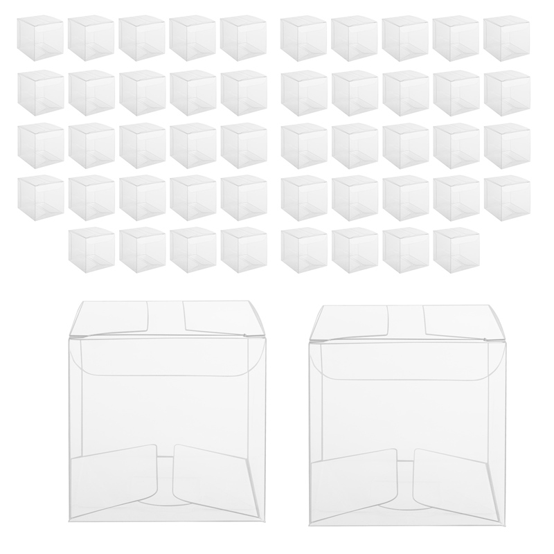 50 ชิ้นกล่องพลาสติกใสสำหรับของ - Packaging บทวิจารณ์และราคา