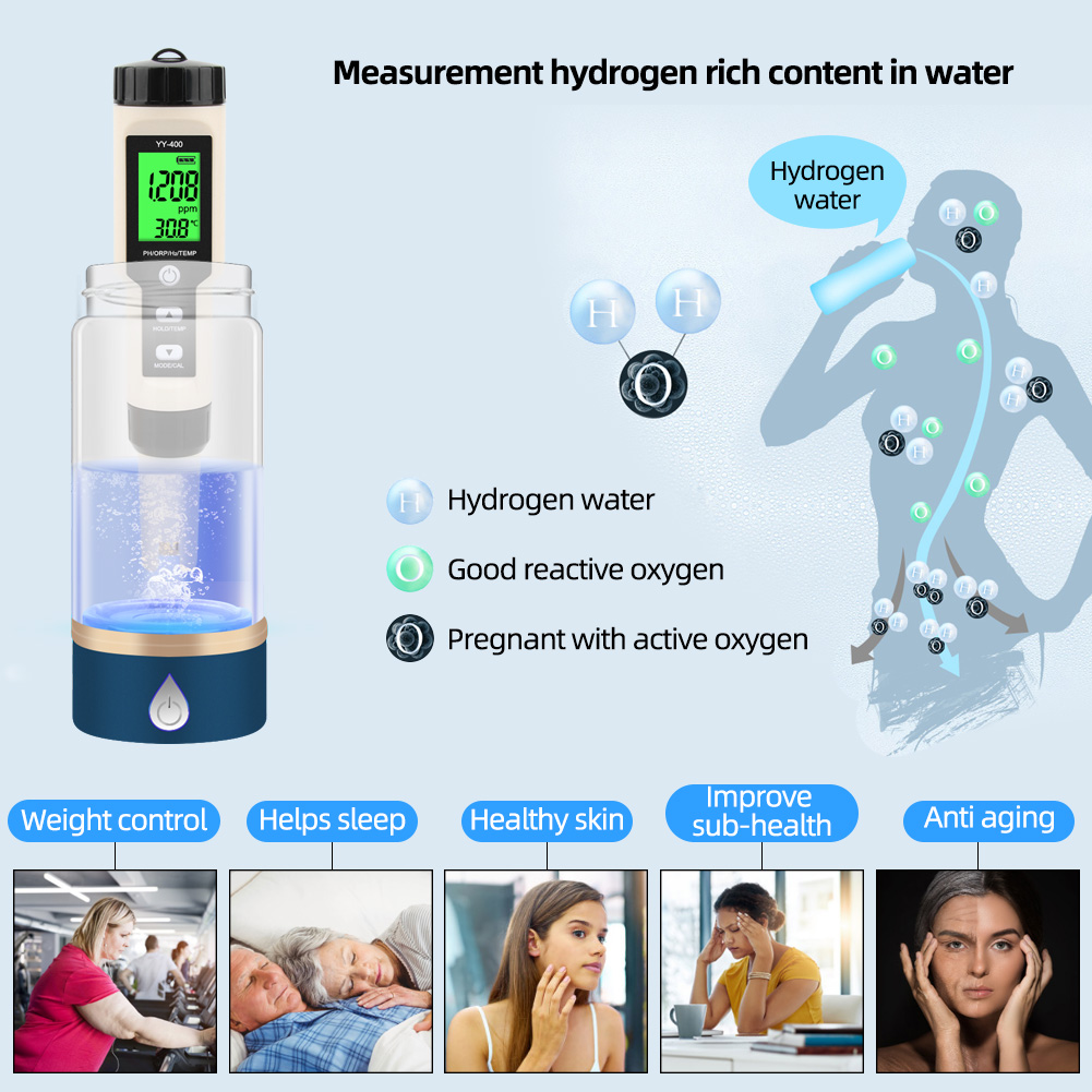 เครื่องวัดคุณภาพน้ำไฮโดรเจน Yi - Ph Meter Digital Water Tester บทวิจารณ์และราคา
