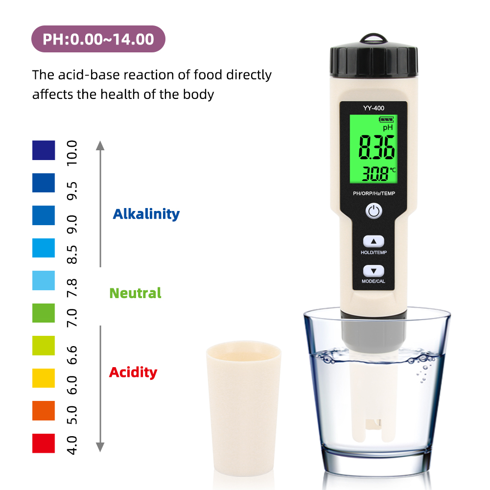 เครื่องวัดคุณภาพน้ำไฮโดรเจน Yi - Ph Meter Digital Water Tester บทวิจารณ์และราคา