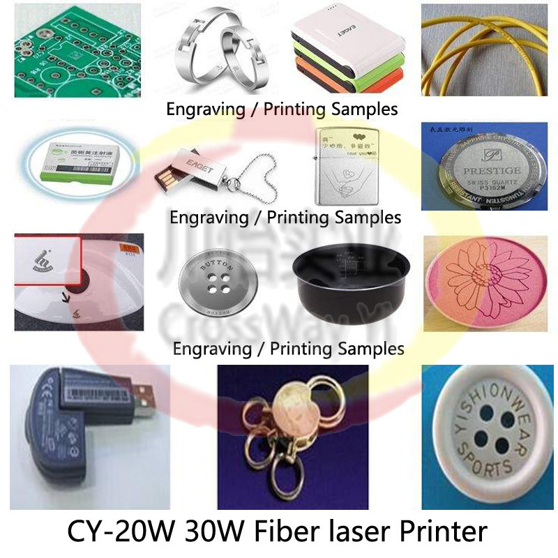 โรงงานจีนคุณภาพสูงยืนรุ่นไฟเบอ - Fiber Laser Marking Machine 30W บทวิจารณ์และราคา