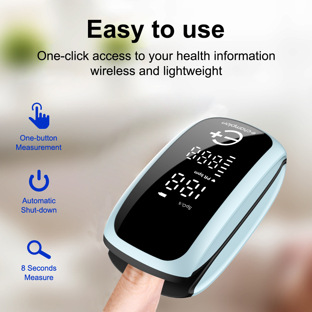 สายคล้องคอสำหรับเครื่องวัดออกซ - Pulse Oximeter Fingertip Rechargeable บทวิจารณ์และราคา