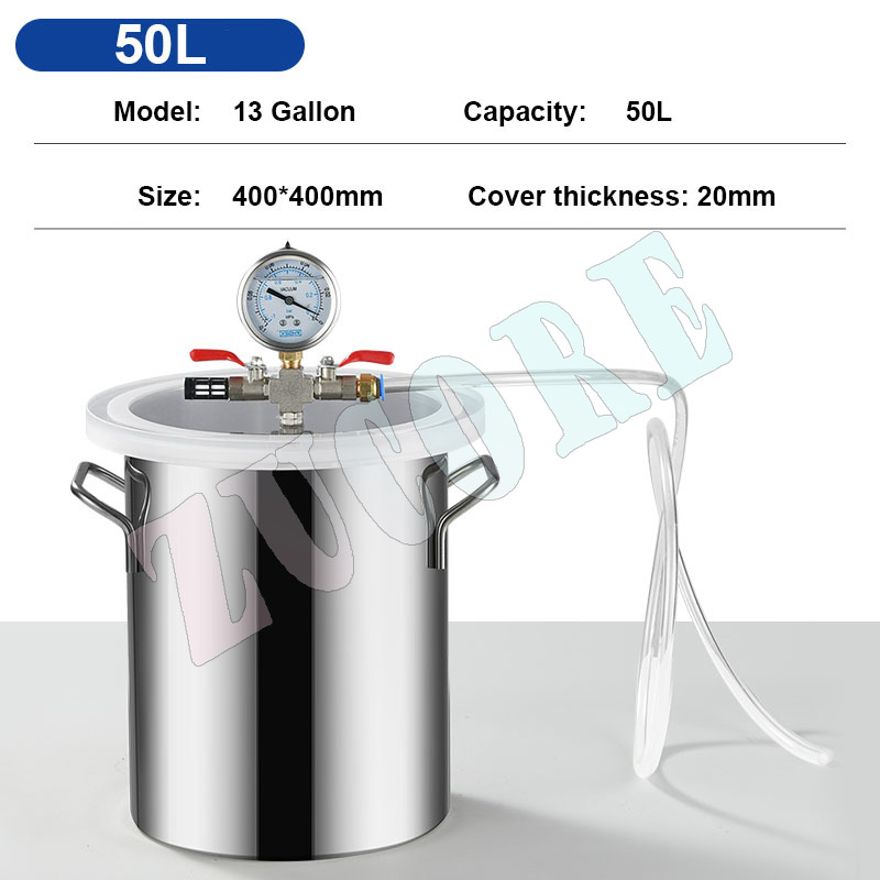 สแตนเลสสูญญากาศ Chamber 2/3/6/ - Vacuum Chamber Kit With Pump บทวิจารณ์และราคา