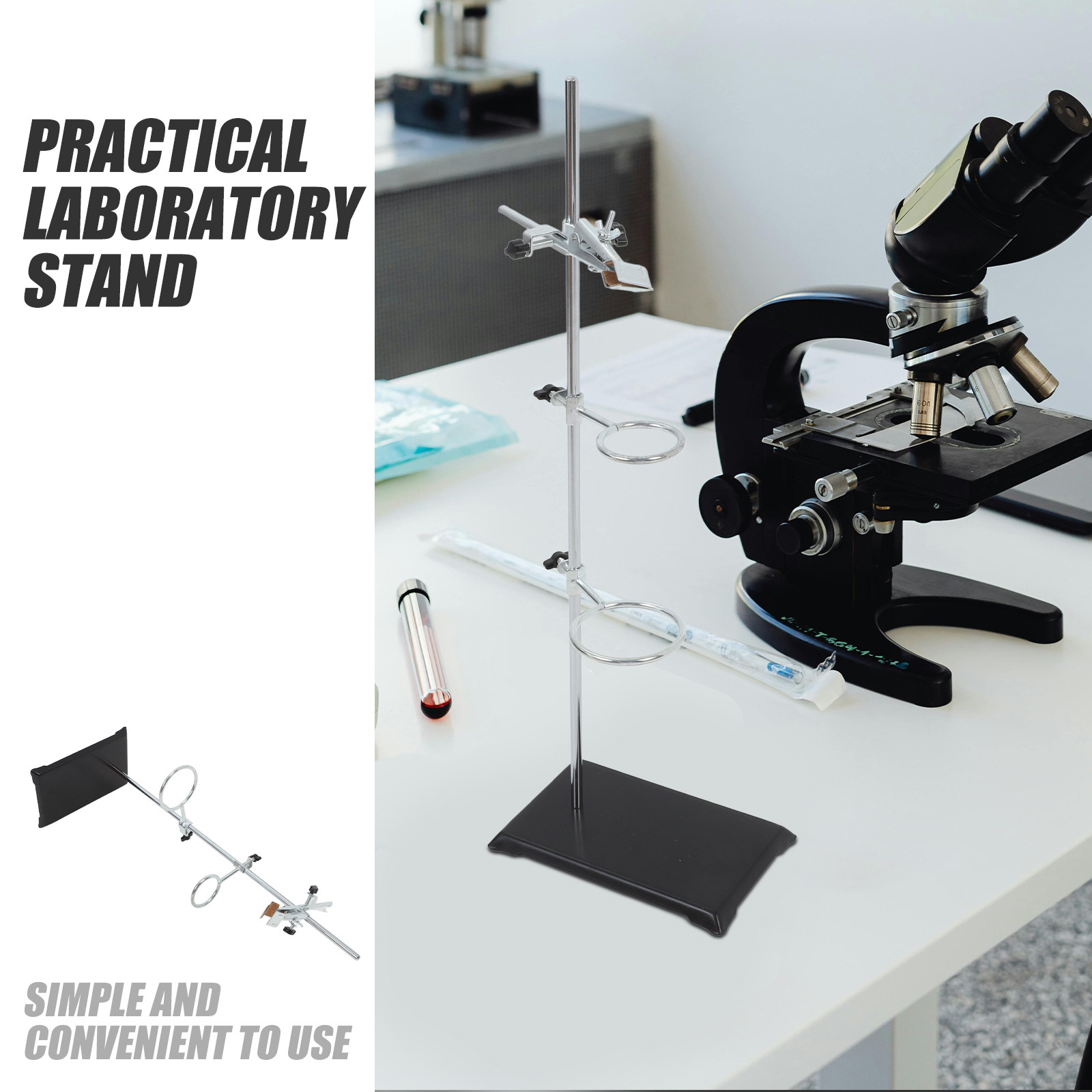 ขาตั้งวงแหวนสำหรับห้องปฏิบัติก - Lab Equipment บทวิจารณ์และราคา