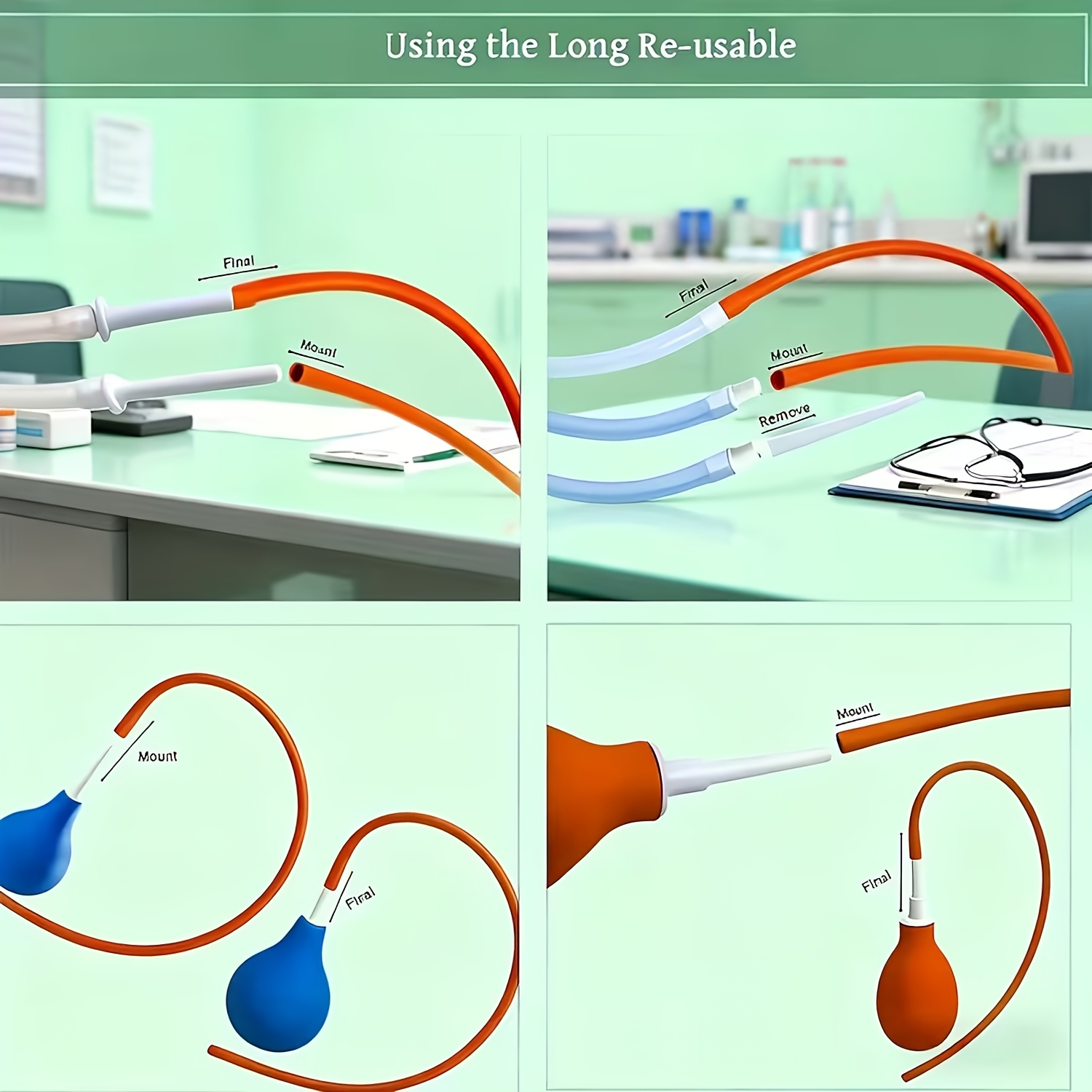 ท่อยางยืดหยุ่นสีแดงขนาด 8Fr/10 - Lab Equipment บทวิจารณ์และราคา