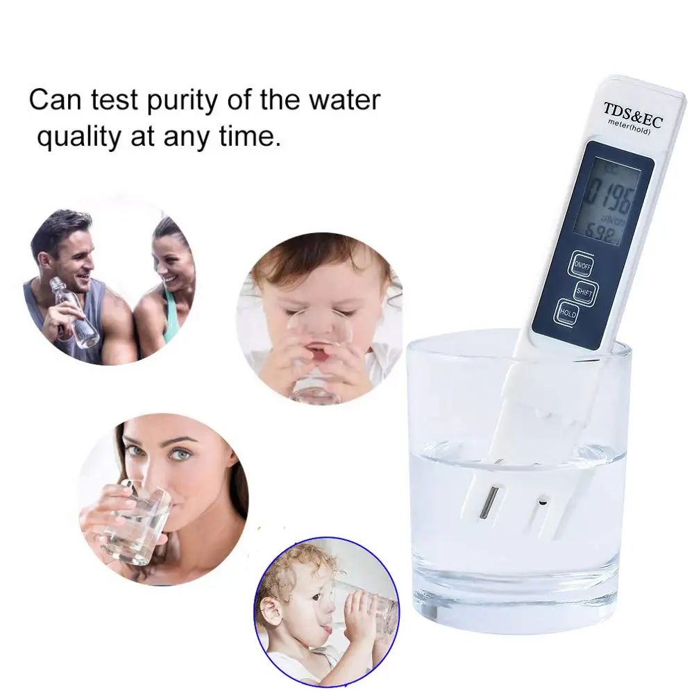 เครื่องวัดคุณภาพน้ำดิจิตอล TDS - Ph Meter Digital Water Tester บทวิจารณ์และราคา
