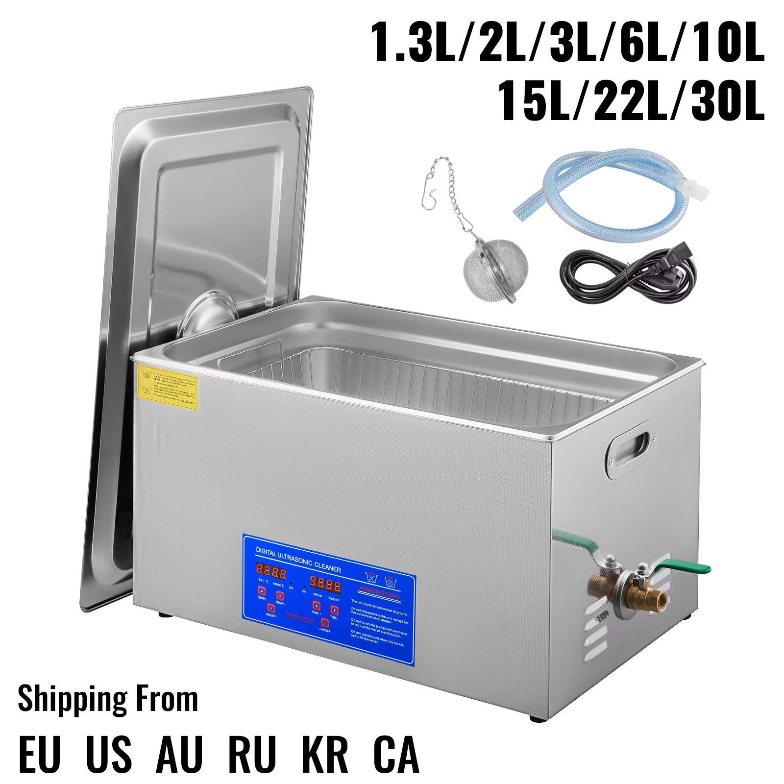 เครื่องทำความสะอาดอัลตราโซนิก  - Ultrasonic Cleaner 30L Industrial บทวิจารณ์และราคา