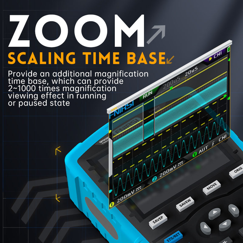 FNIRSI DPOX180H ออสซิลโลสโคปดิ - Fnirsi Digital Oscilloscope Handheld บทวิจารณ์และราคา