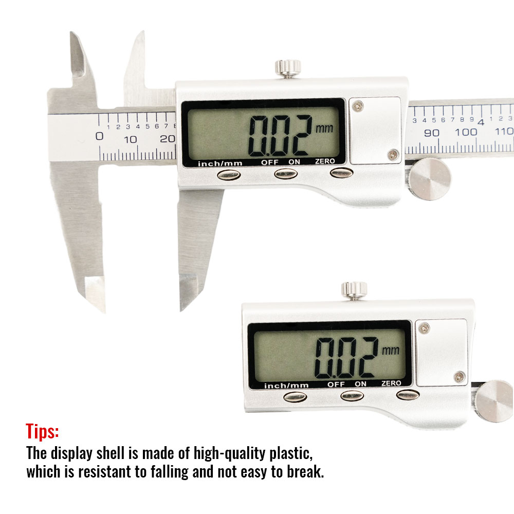 เวอร์เนียคาลิปเปอร์ดิจิตอลอิเล - Digital Caliper 150Mm Stainless Steel บทวิจารณ์และราคา