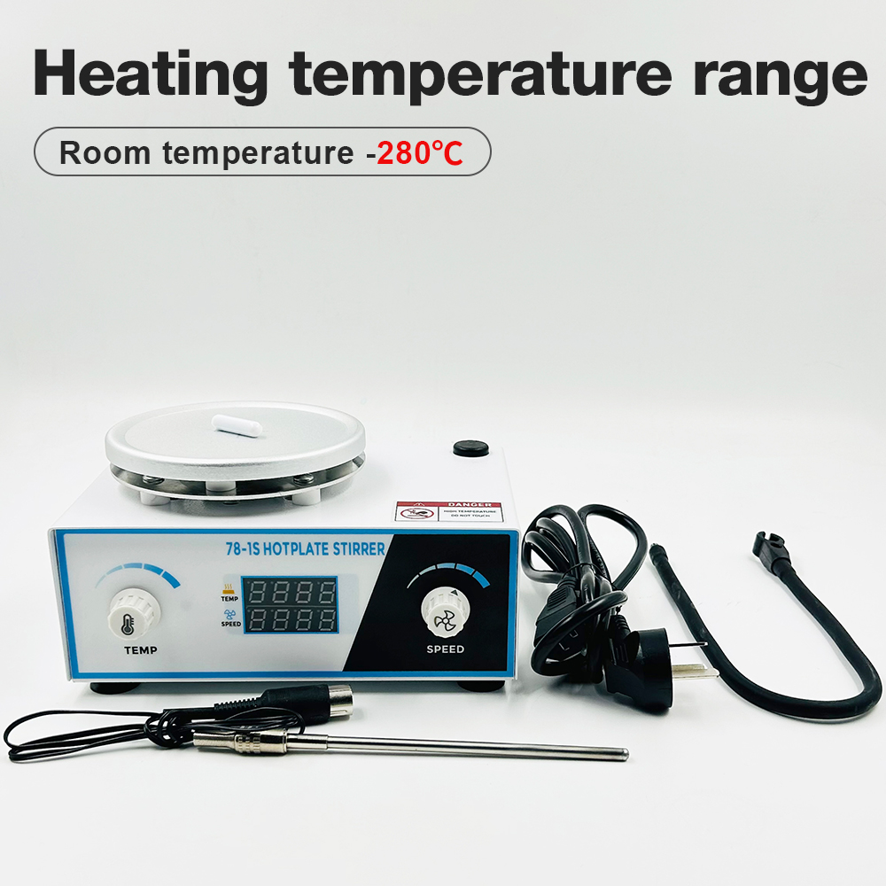 เครื่องกวนสารแม่เหล็กแบบให้ควา - Lab Magnetic Stirrer Hot Plate บทวิจารณ์และราคา