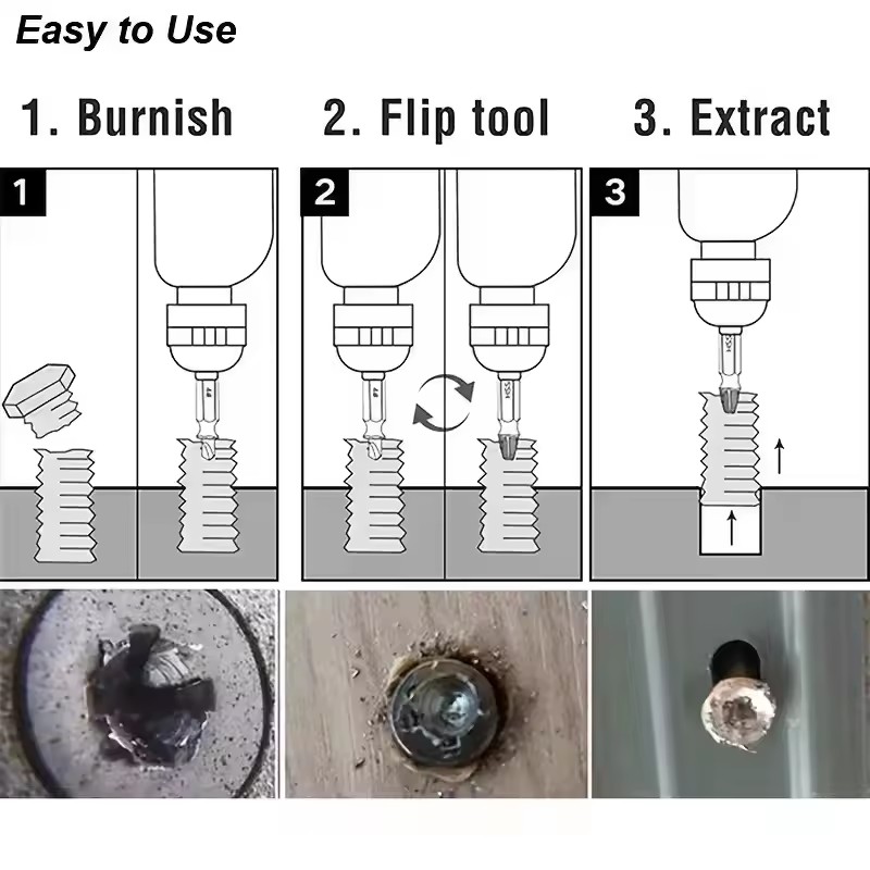ชุดดอกสว่านถอนสกรูหัก ชุดเครื่ - Industrial Tools บทวิจารณ์และราคา