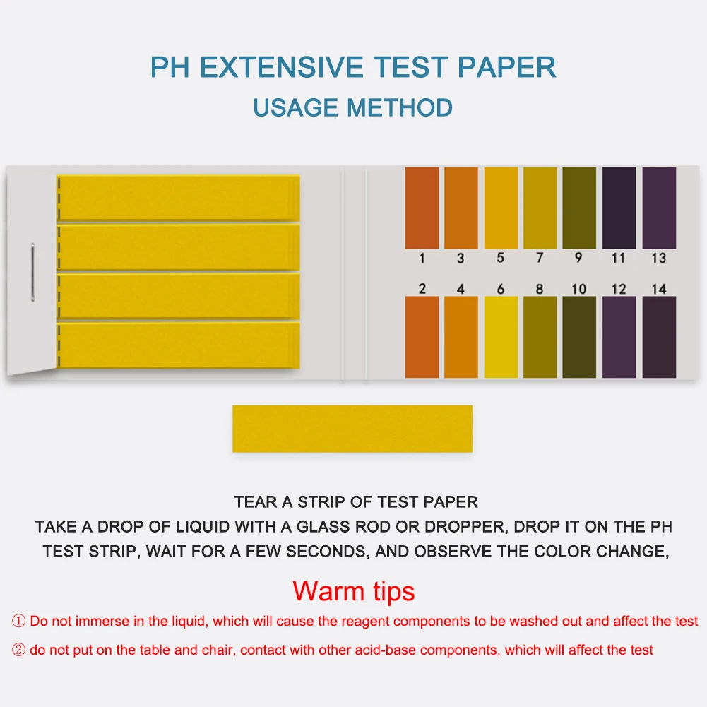 80-400pcs PH Test Strips สําหร - Ph Meter Digital Water Tester บทวิจารณ์และราคา