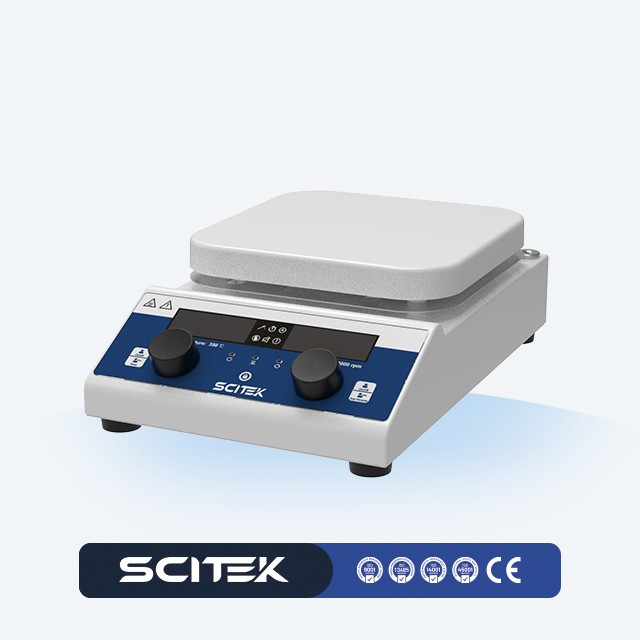 เครื่องกวนสารแบบแม่เหล็กพร้อมแ - Lab Magnetic Stirrer Hot Plate บทวิจารณ์และราคา